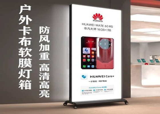 新郑户外防水灯箱的应用特点及适用范围。