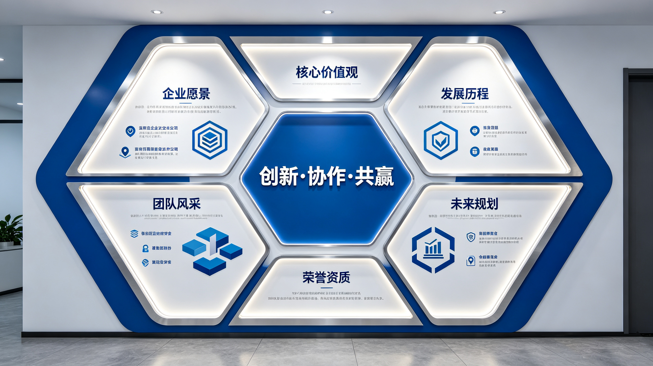 新郑企业文化墙六边形避坑指南（新手常犯5个错误）